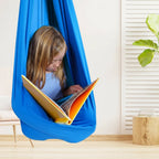 Silla hamaca infantil colgante estilo capullo, ideal para juego y relajación en interiores, medidas 100 cm x 280 cm. 7
