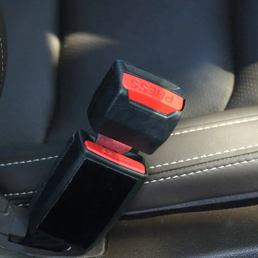 Tapones silenciadores para alarma de cinturón de seguridad, paquete de 2 insertos negros, diseñados para reducir el sonido de la alarma 2