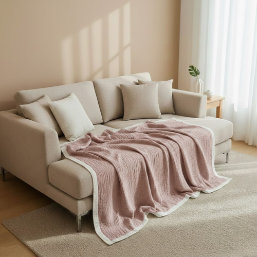 Manta de punto - manta de algodón