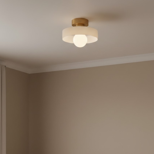 De Techo Empotrable De Laton Halo - Lámpara de techo