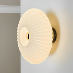 Aplique de pared con disco acanalado - Moderno LED