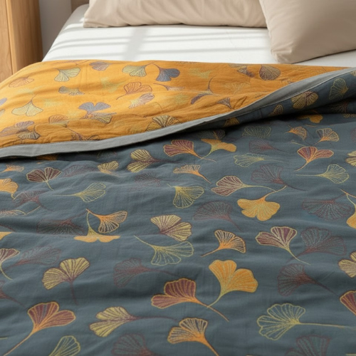 Colcha floral Jacquard - Edredón