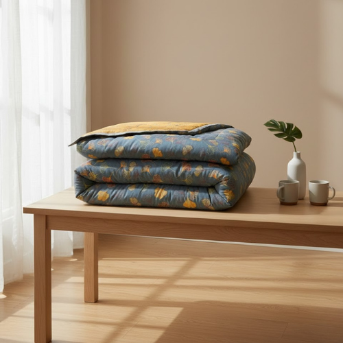 Colcha floral Jacquard - Edredón