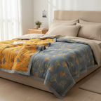 Colcha floral Jacquard - Edredón