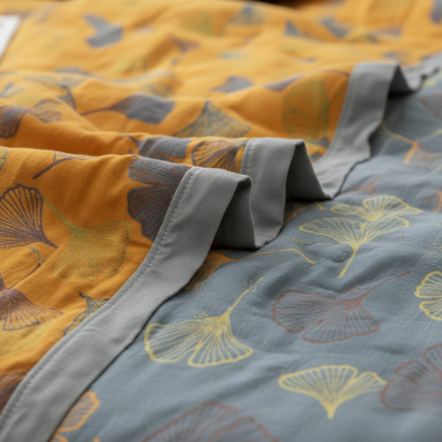 Colcha floral Jacquard - Edredón