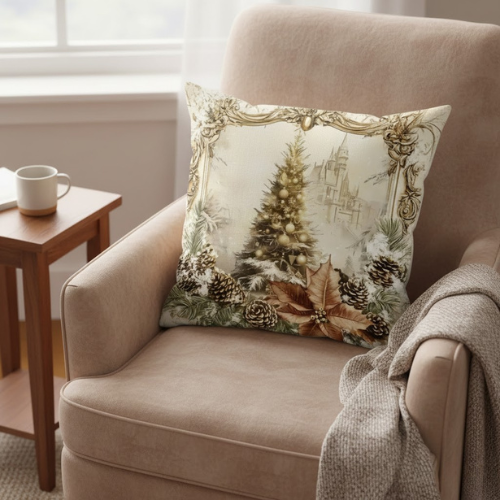 Fundas de cojín navideñas vintage - Cojines