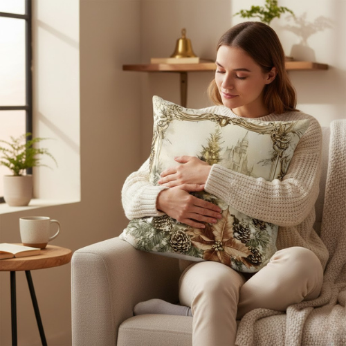 Fundas de cojín navideñas vintage - Cojines