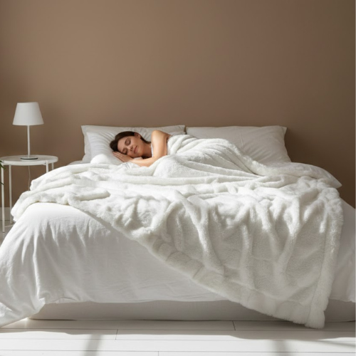 Manta acogedora para el sofá - Manta de invierno