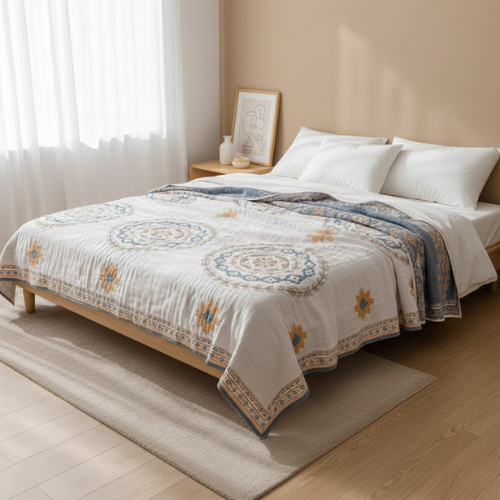 Manta reversible del suroeste - Manta de algodón