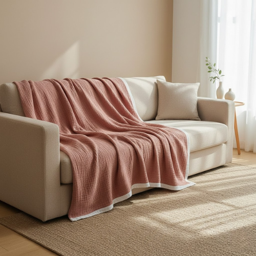 Manta de punto - manta de algodón