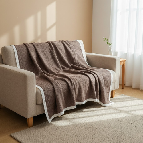 Manta de punto - manta de algodón