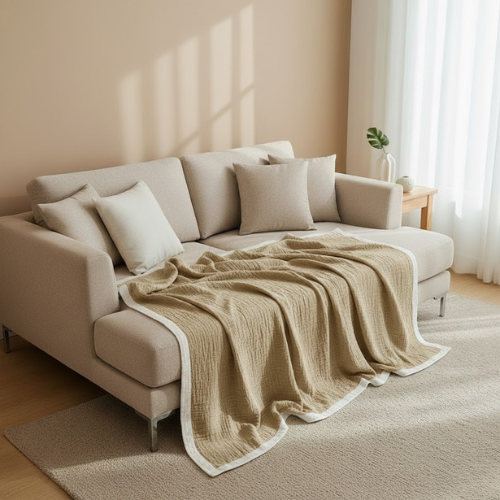 Manta de punto - manta de algodón