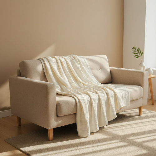 Manta de punto - manta de algodón