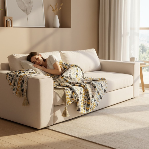 Manta Floral Serenity - Manta para arropar