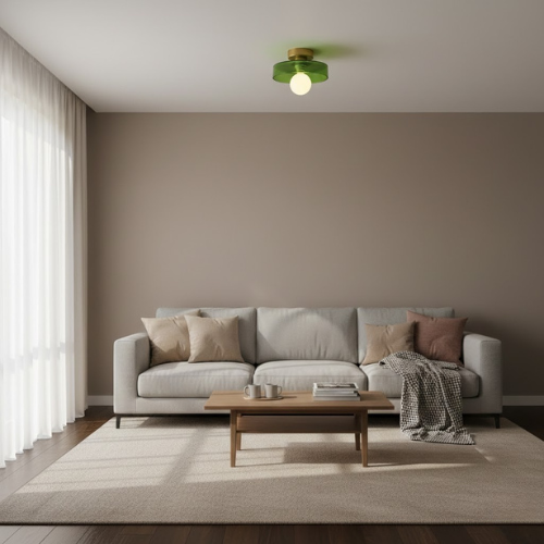 De Techo Empotrable De Laton Halo - Lámpara de techo