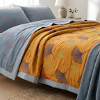 Colcha floral Jacquard - Edredón