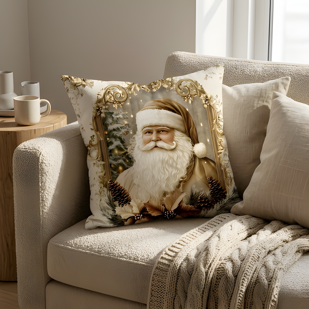 Fundas de cojín navideñas vintage - Cojines