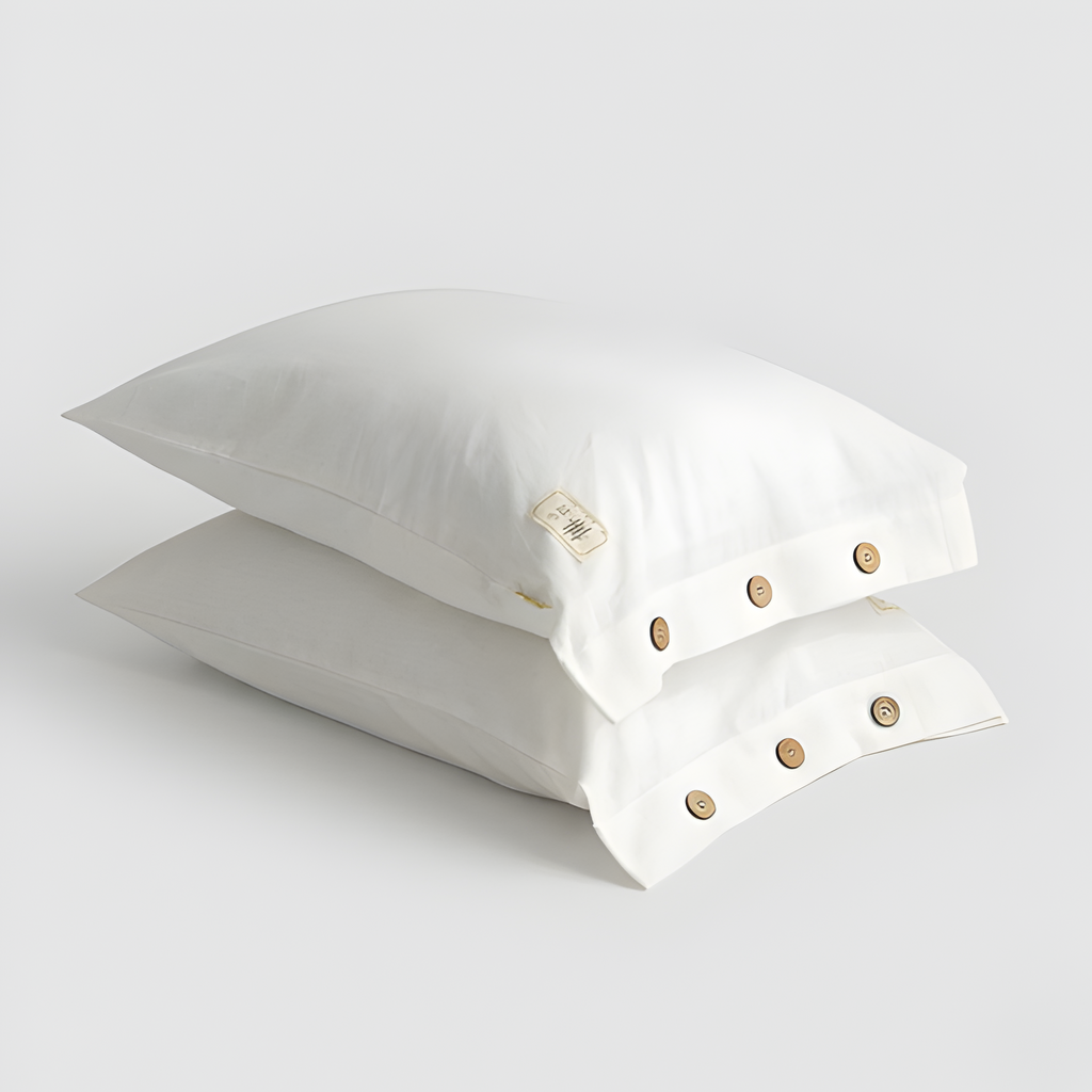 Funda de Almohada Twin Pack – Algodón Suave para Dormitorio