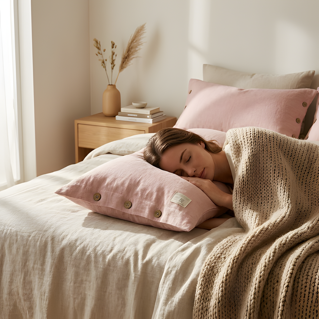 Funda de Almohada Twin Pack – Algodón Suave para Dormitorio
