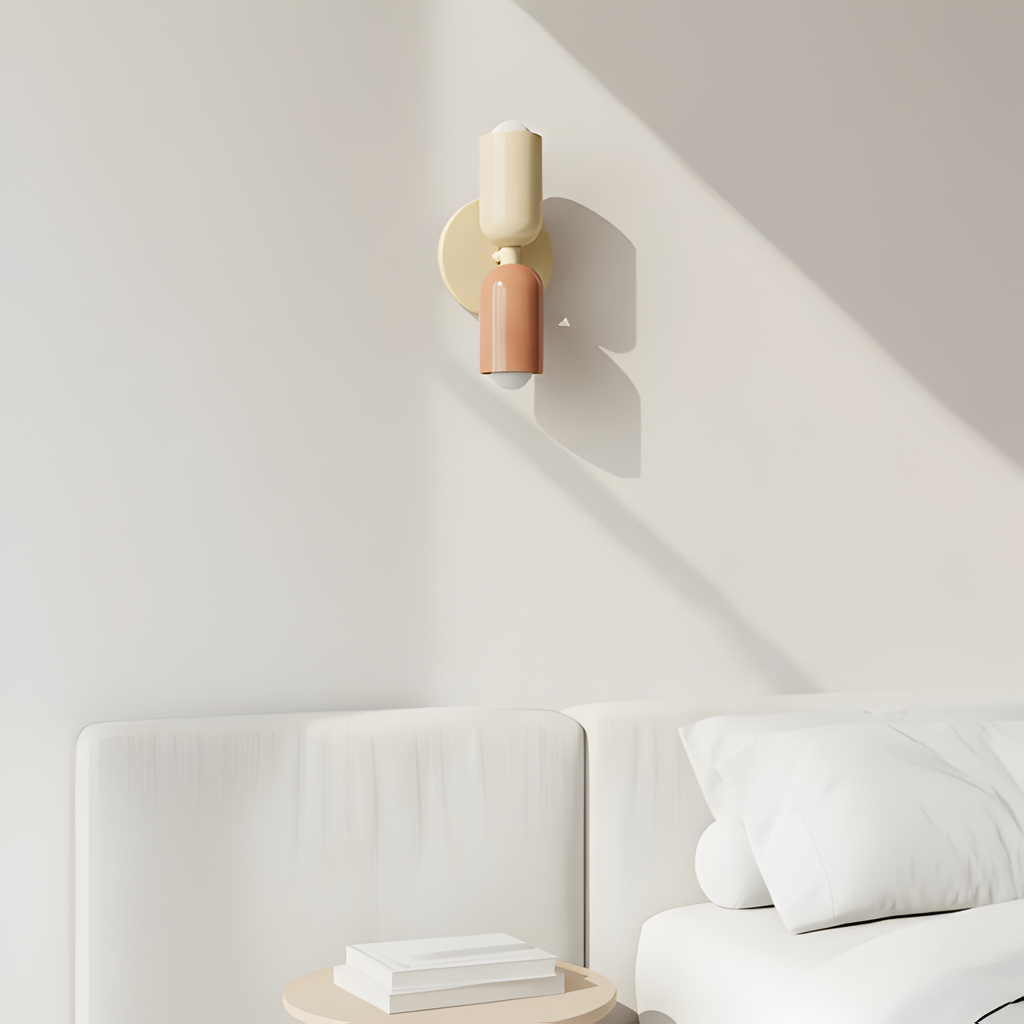 Aplique de pared Solara Dual Tone - Escandinavo colorido