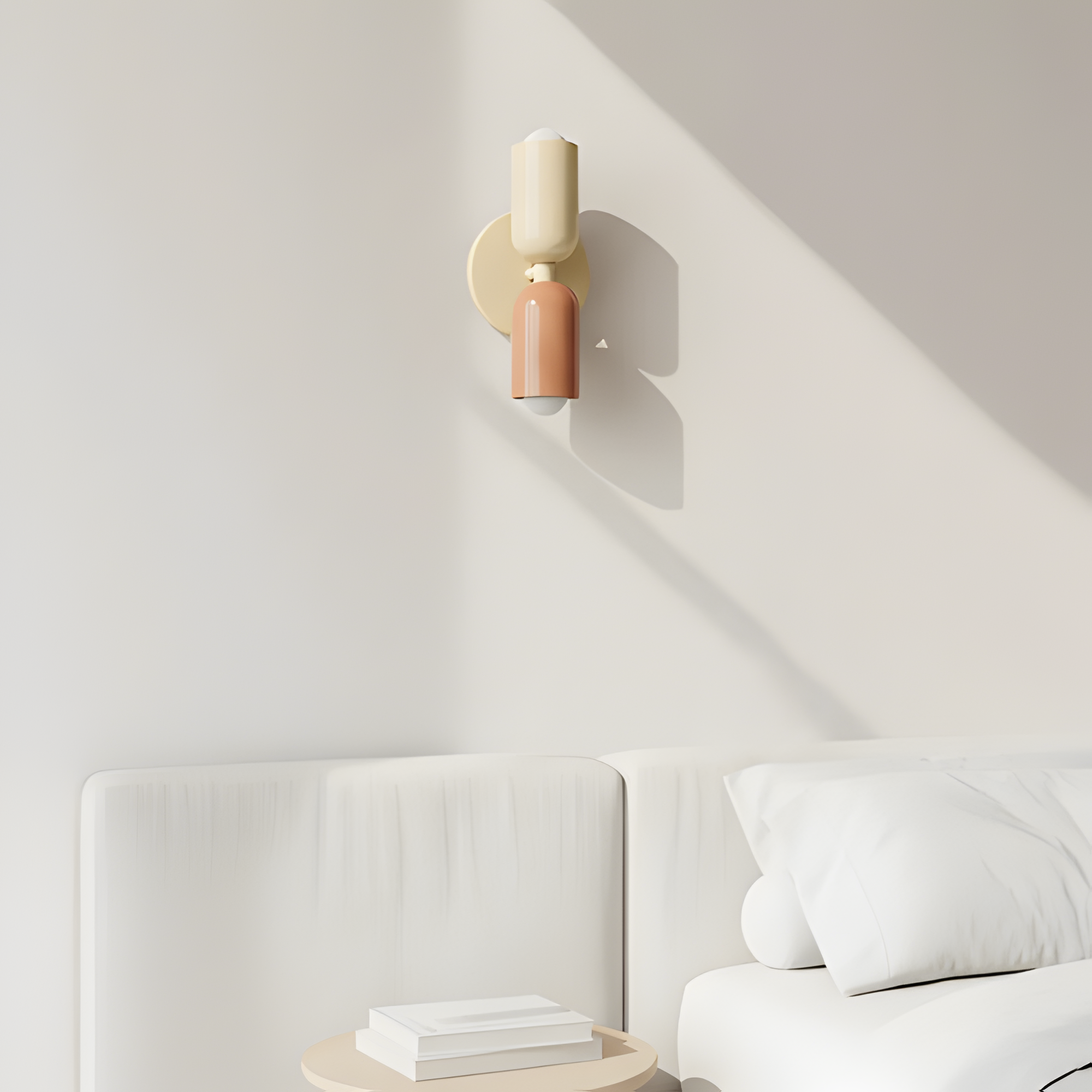 Aplique de pared Solara Dual Tone - Escandinavo colorido