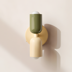 Aplique de pared Solara Dual Tone - Escandinavo colorido