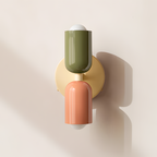 Aplique de pared Solara Dual Tone - Escandinavo colorido