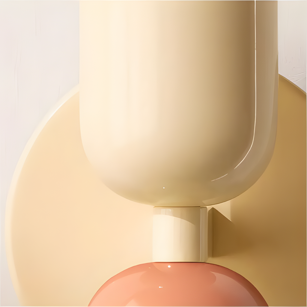 Aplique de pared Solara Dual Tone - Escandinavo colorido