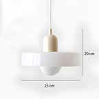 Lámpara colgante Aurora Disc - Elegancia atemporal