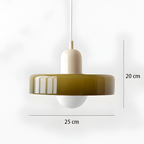 Lámpara colgante Aurora Disc - Elegancia atemporal