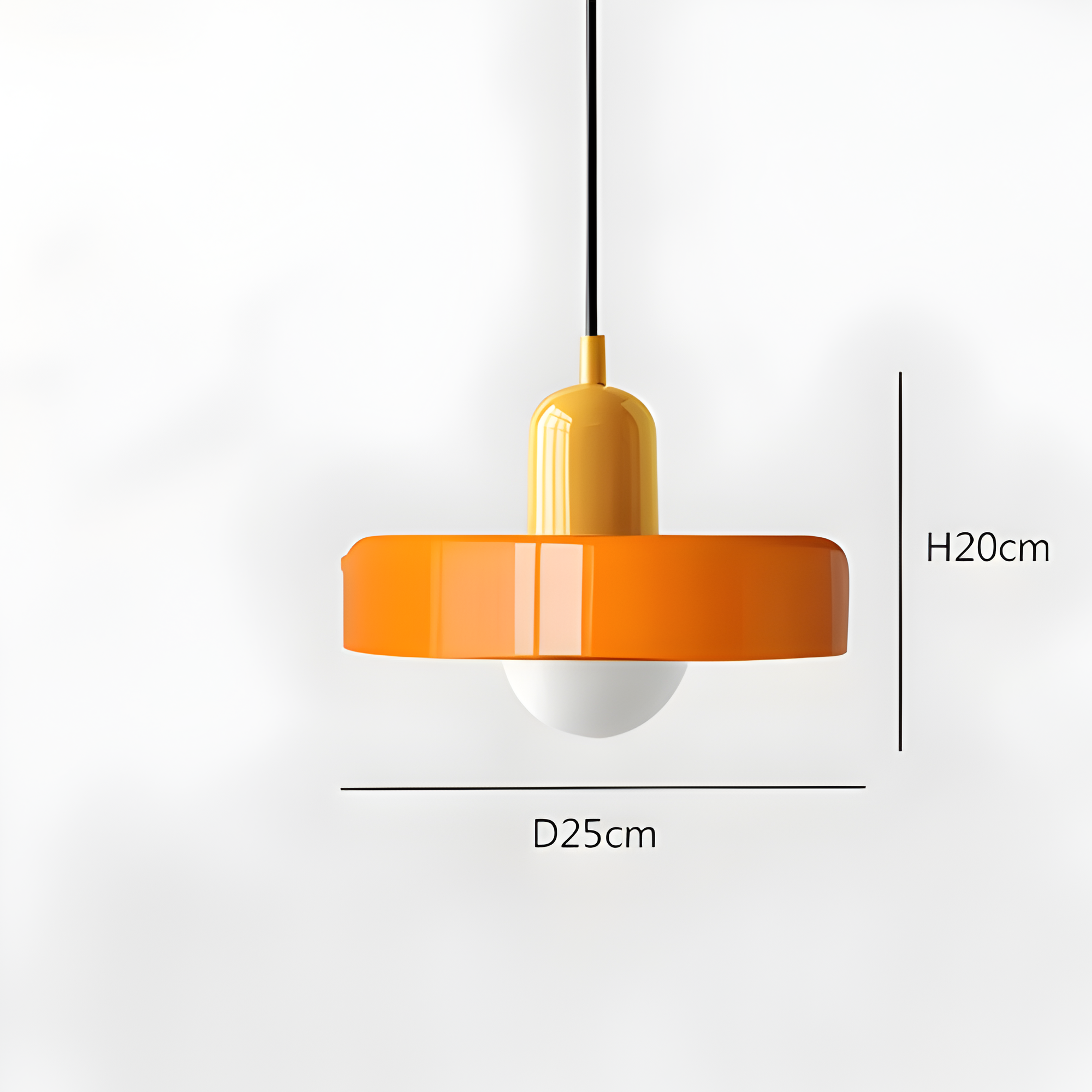 Lámpara colgante Aurora Disc - Elegancia atemporal