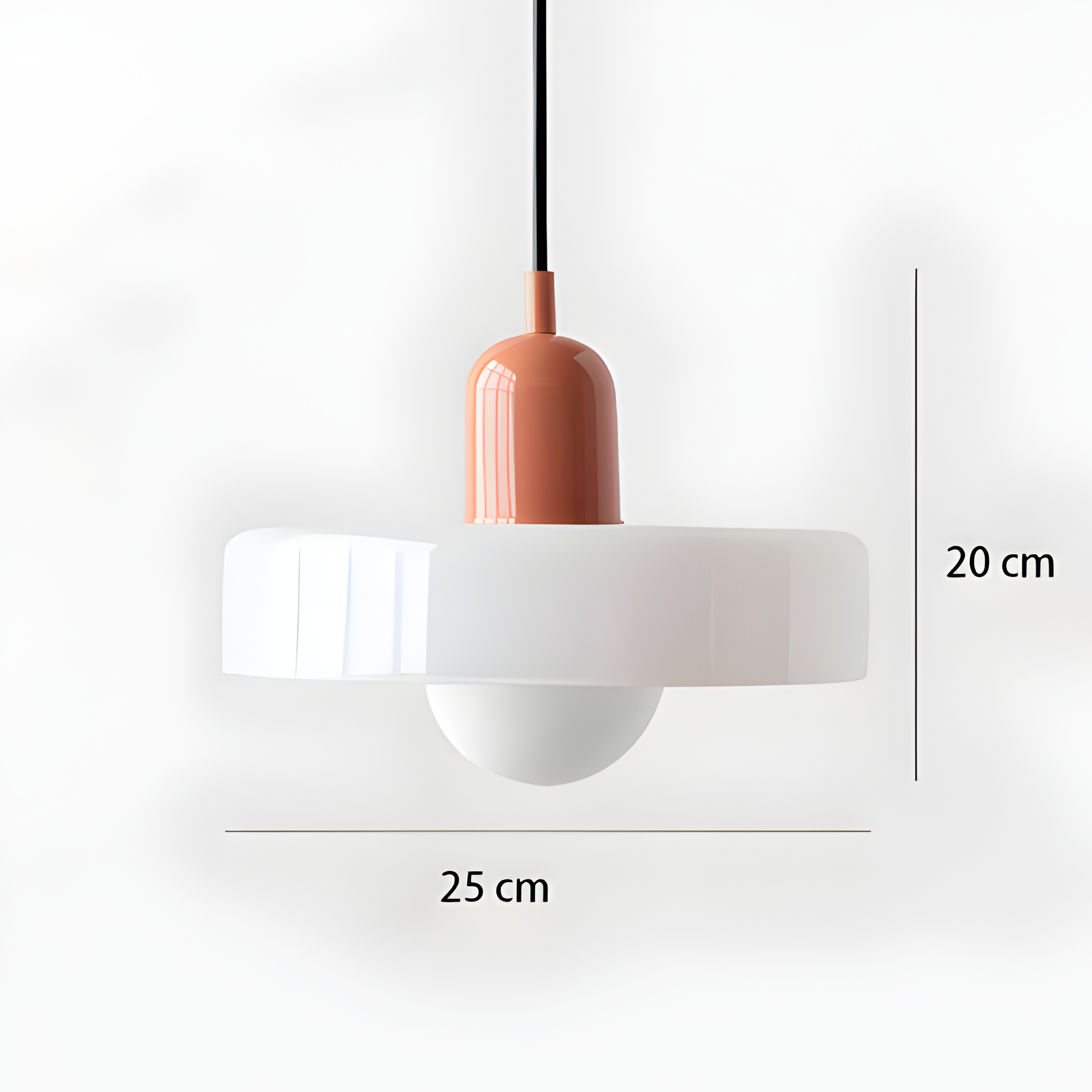 Lámpara colgante Aurora Disc - Elegancia atemporal