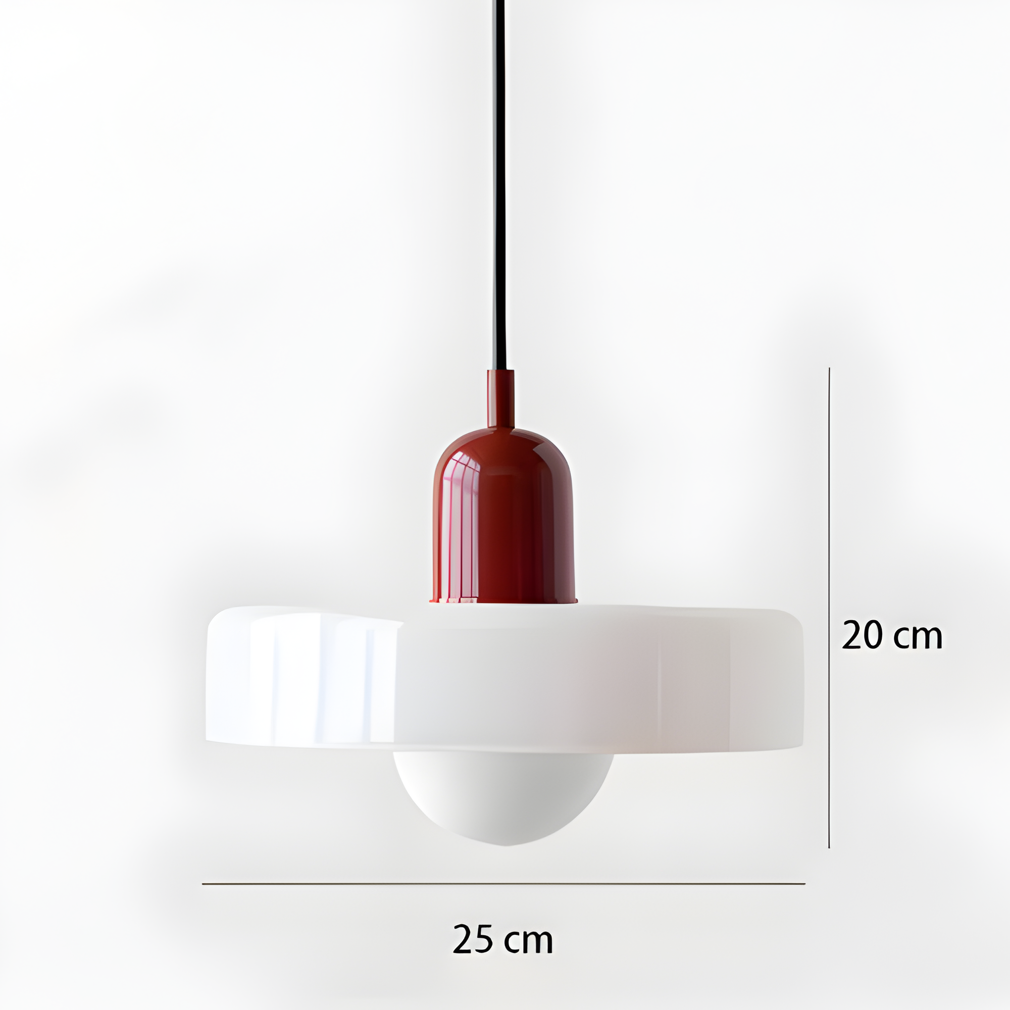 Lámpara colgante Aurora Disc - Elegancia atemporal