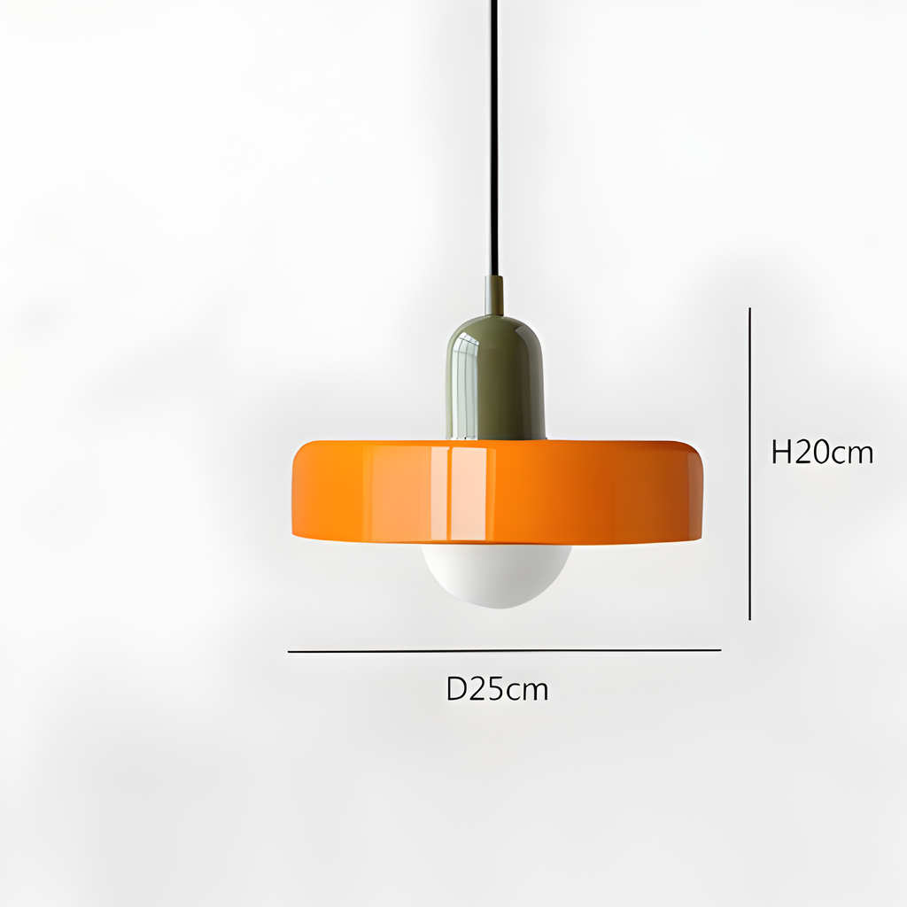 Lámpara colgante Aurora Disc - Elegancia atemporal