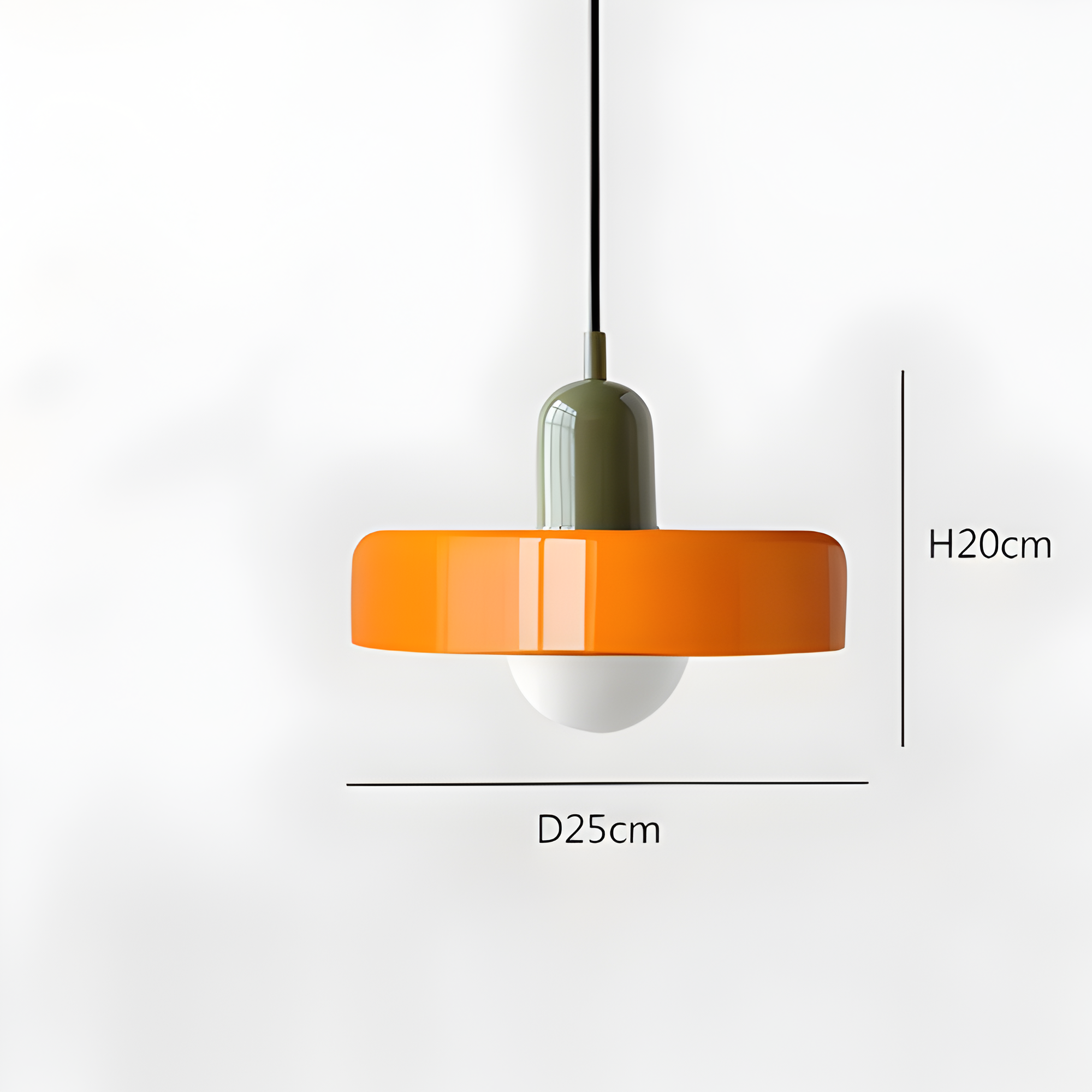 Lámpara colgante Aurora Disc - Elegancia atemporal