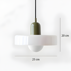 Lámpara colgante Aurora Disc - Elegancia atemporal