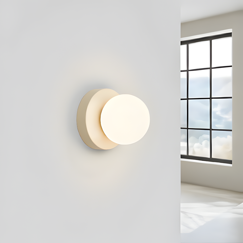 Aplique Nordico Globo - Luz LED