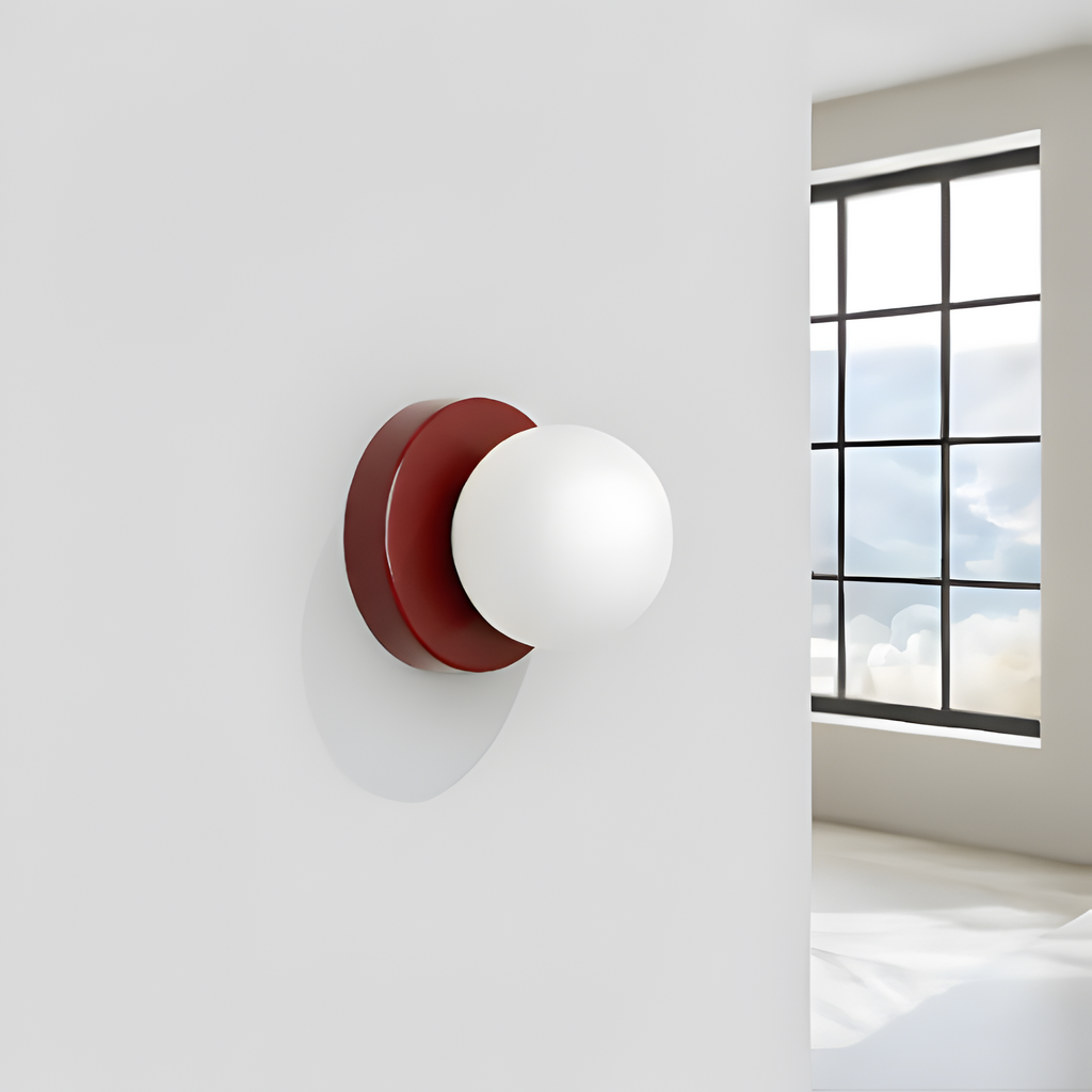 Aplique Nordico Globo - Luz LED