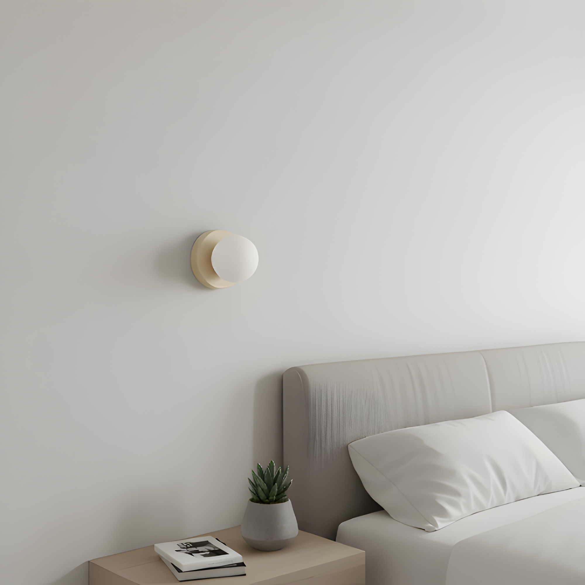 Aplique Nordico Globo - Luz LED