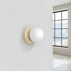 Aplique Nordico Globo - Luz LED