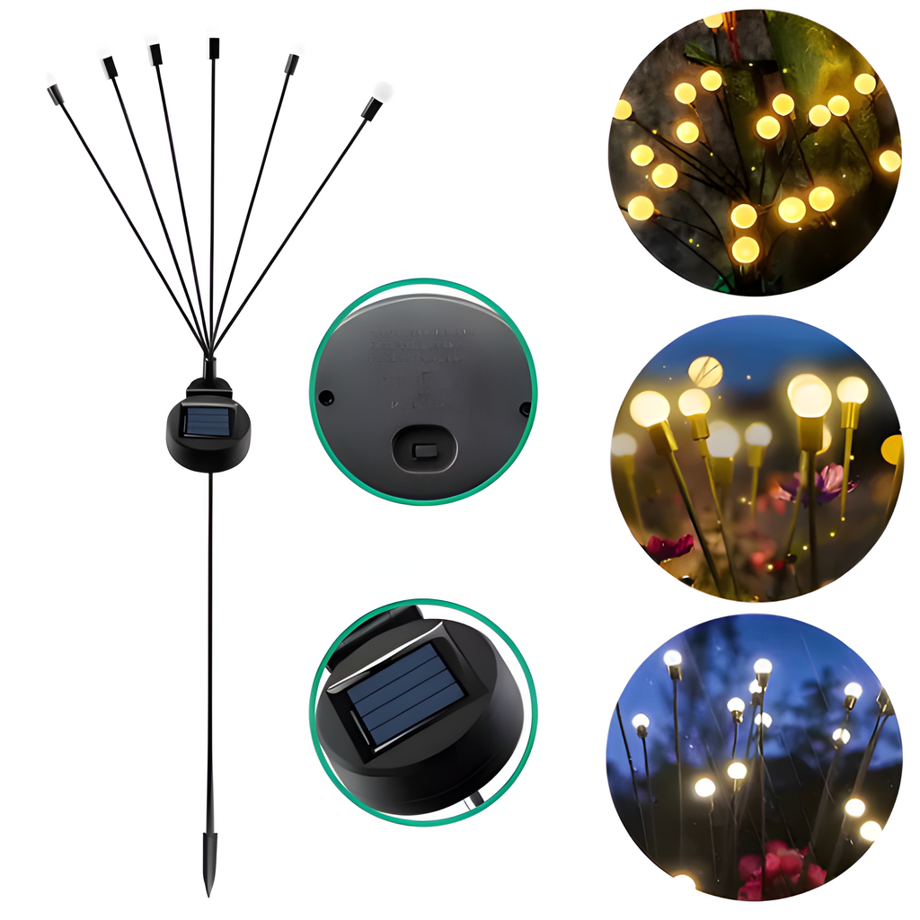 Luces de jardín con efecto luciérnaga - Luces luminosas