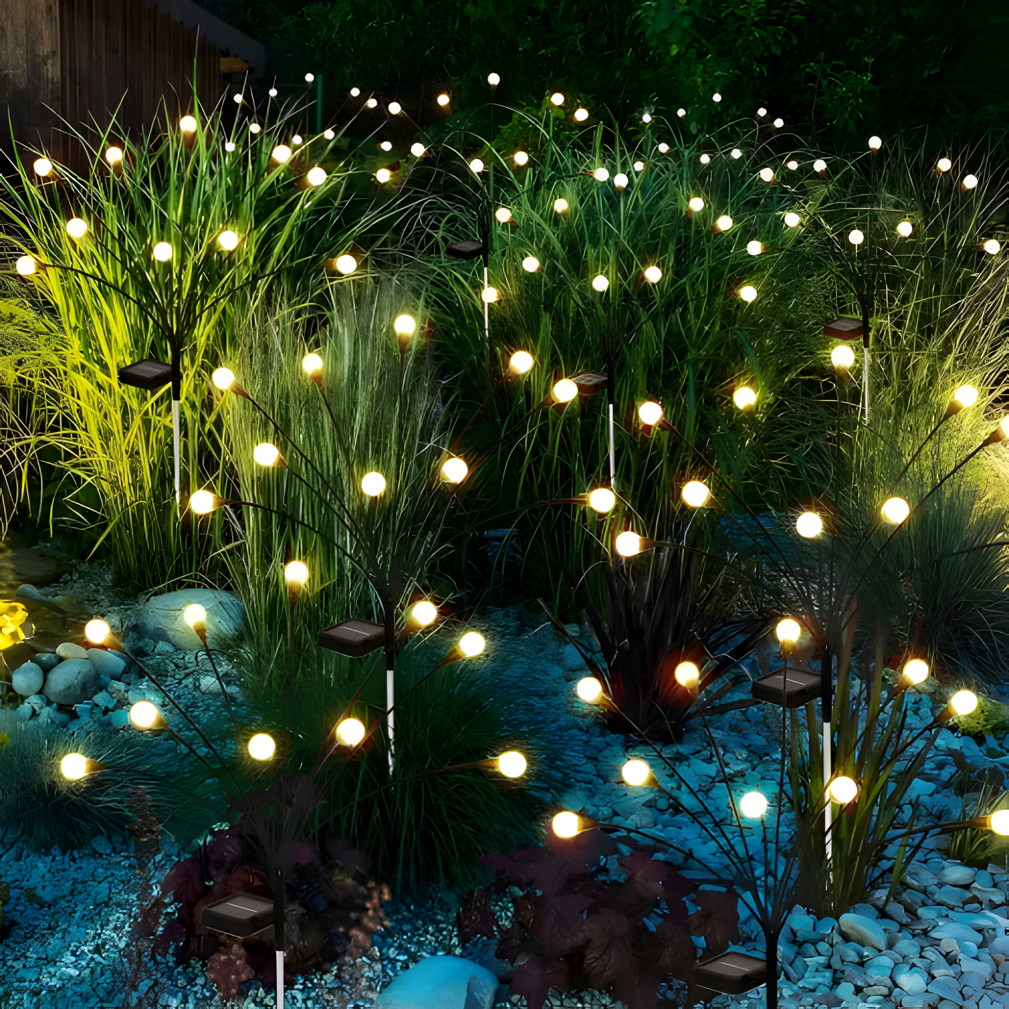 Luces de jardín con efecto luciérnaga - Luces luminosas