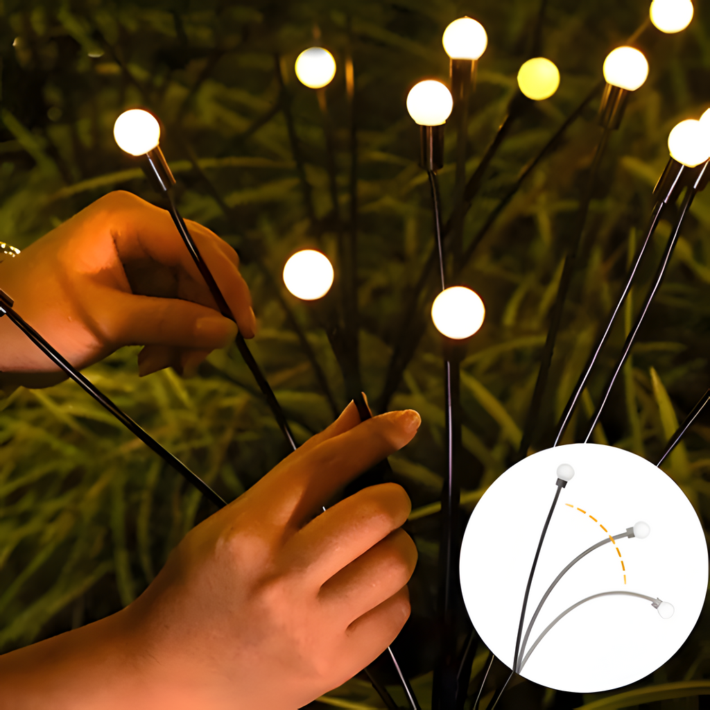 Luces de jardín con efecto luciérnaga - Luces luminosas