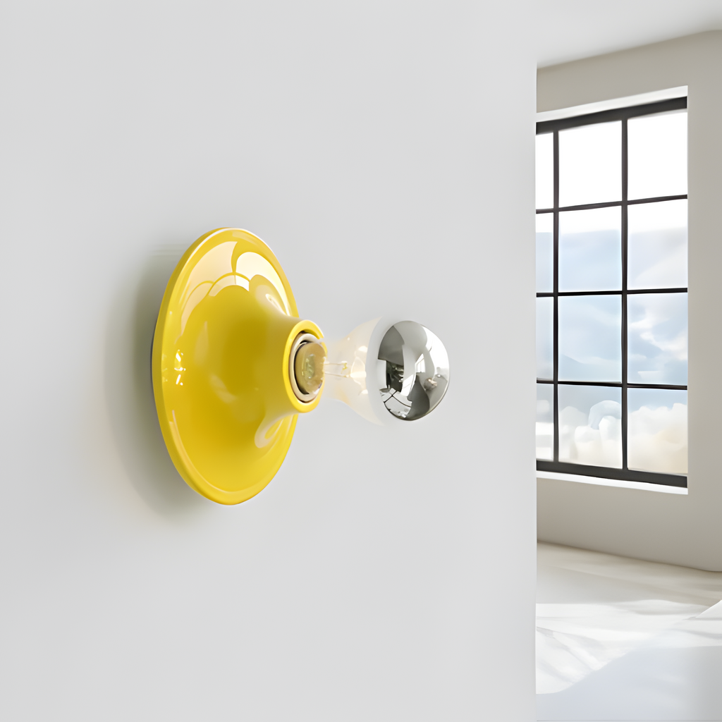 Lámpara De Pared Redonda - Moderno y dinámico