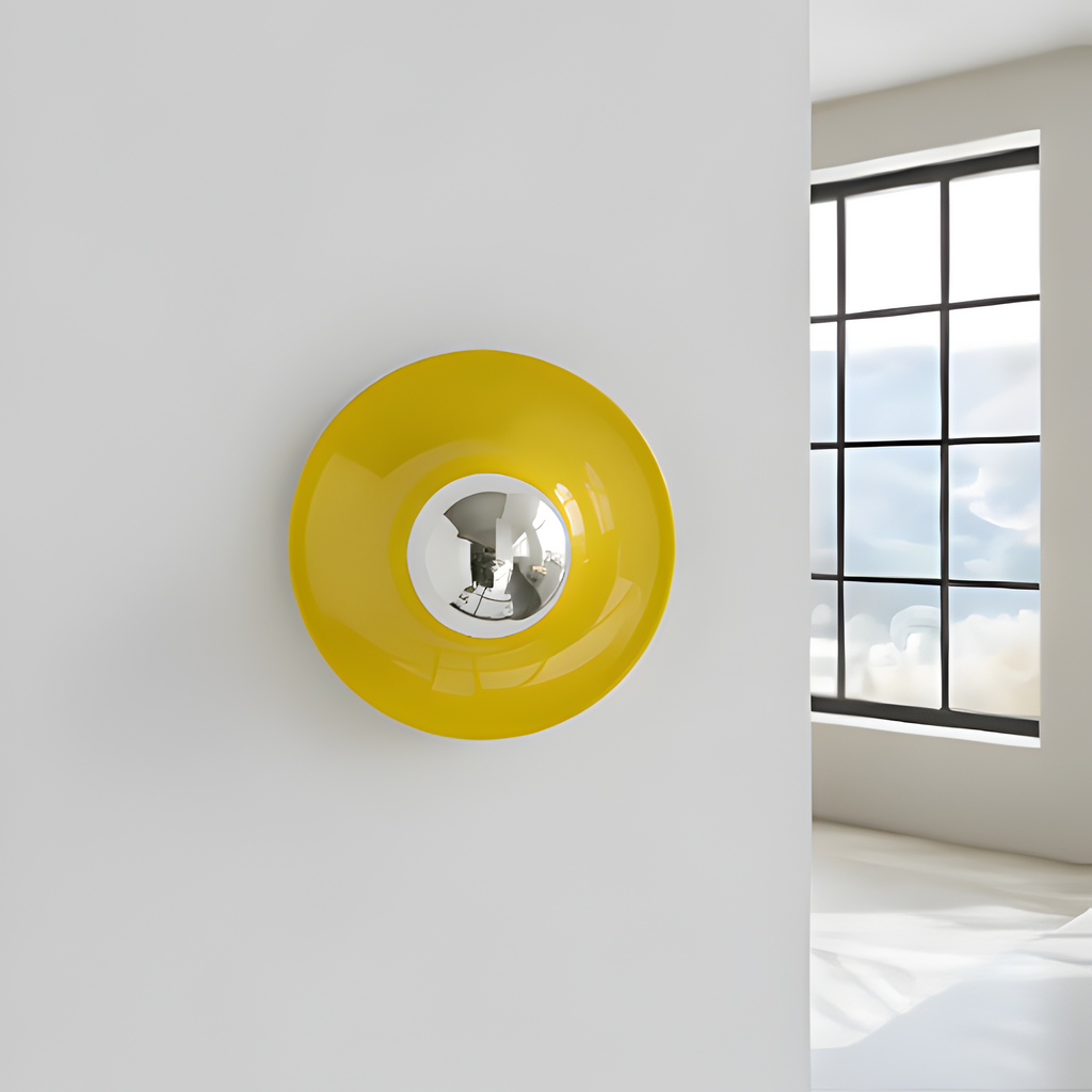 Lámpara De Pared Redonda - Moderno y dinámico