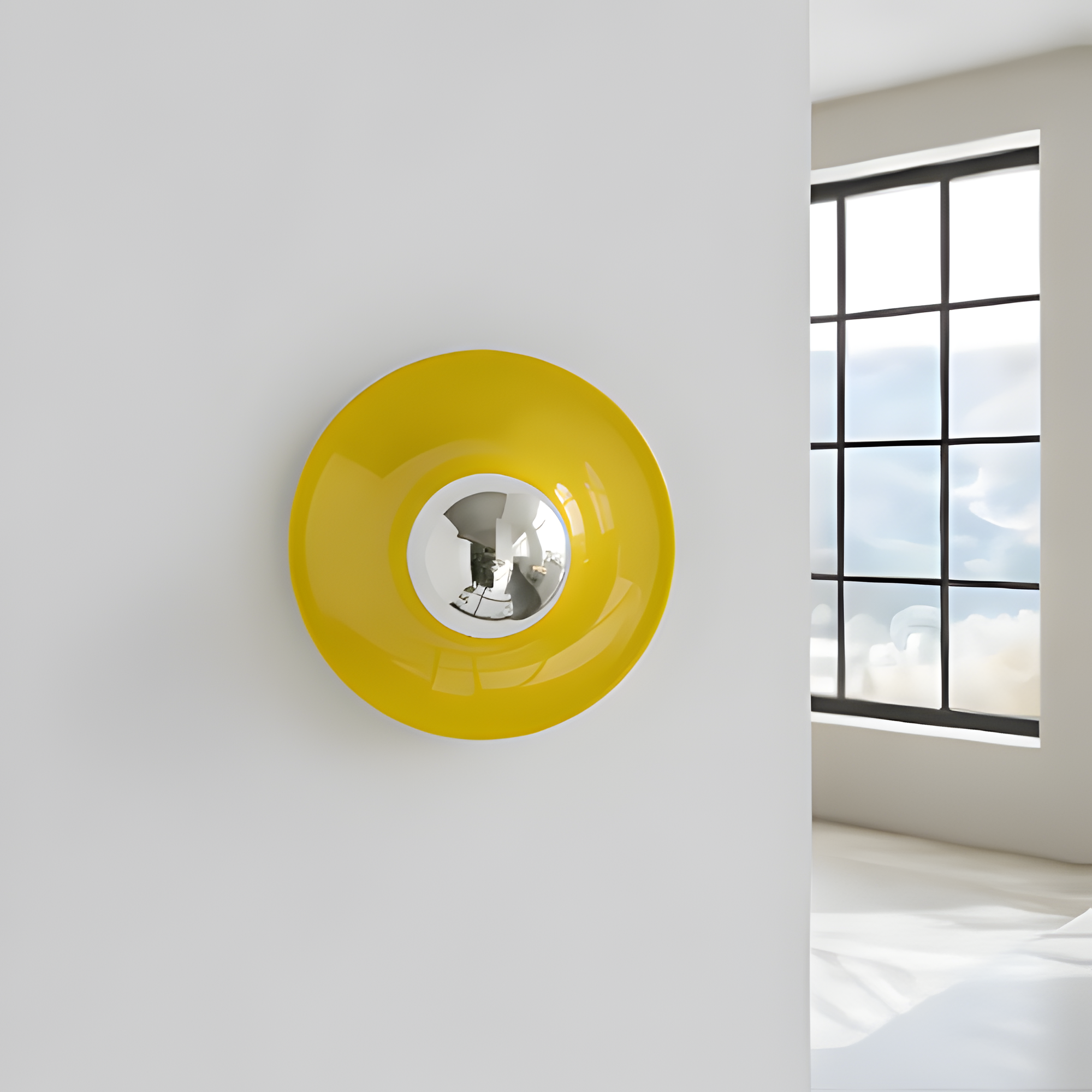 Lámpara De Pared Redonda - Moderno y dinámico