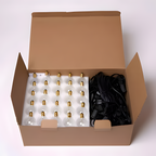 Guirnalda de luces con bombillas ámbar - LED para exteriores
