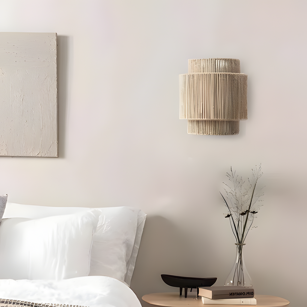Aplique De Pared Acanalado En Capas - Hecho a mano