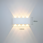 Lámpara De Pared De Doble Haz De Luz - LED resistente al agua