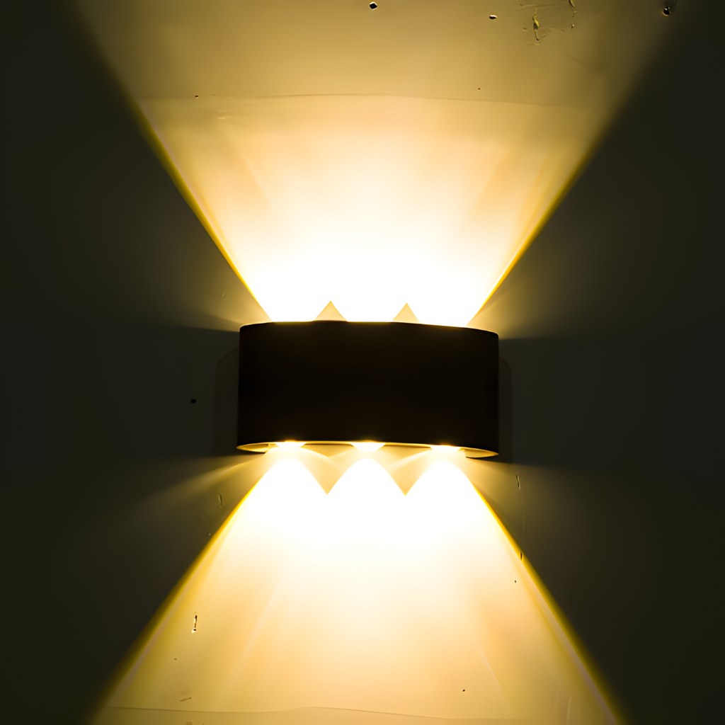 Lámpara De Pared De Doble Haz De Luz - LED resistente al agua